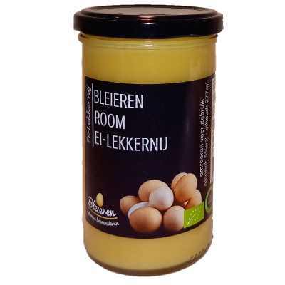 Room ei-lekkernij 5% op=op BLEIEREN