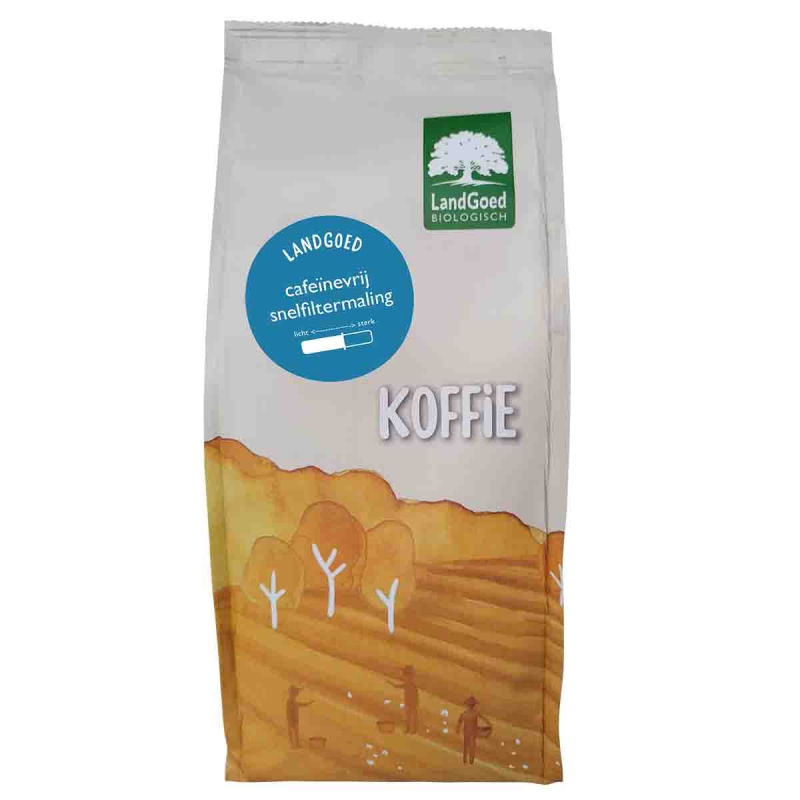 Koffie cafeinevrij gemalen