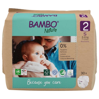 Luiers maat s - 2 - mini BAMBO