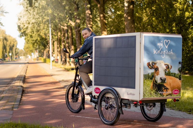 Even voorstellen; onze koele bezorgfiets!