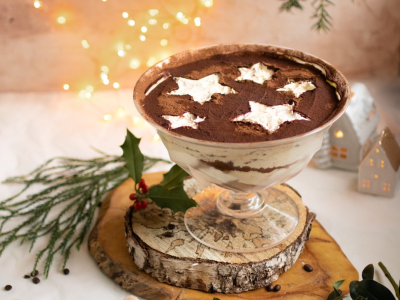 Feestelijke tiramisu