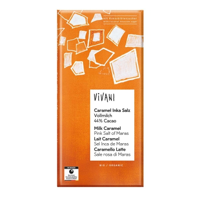 Chocolade melk caramel incazout VIVANI