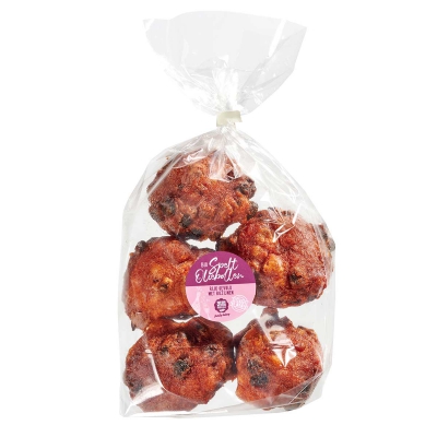 Oliebollen spelt met rozijnen/krenten VAN DER WESTEN