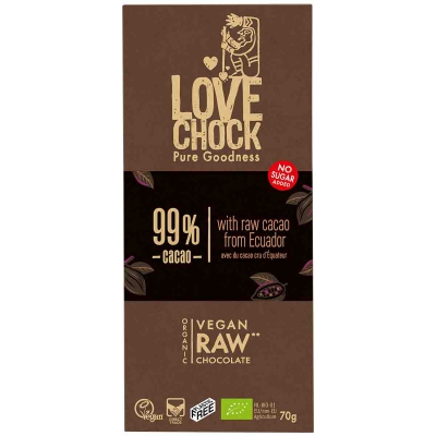 Chocotablet 99% cacao LOVECHOCK