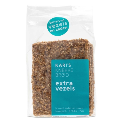 Knekkebrod extra vezels KARIS CRACKERS