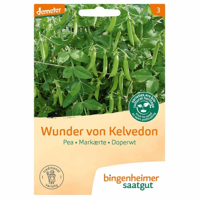 Doperwt w.v.kelvedon BINGENHEIMER SAATGUT