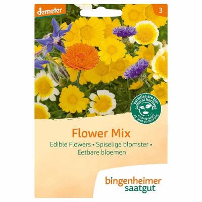 Bloemen eetbare mix BINGENHEIMER SAATGUT