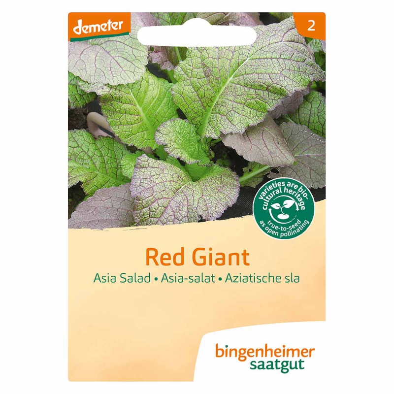 Aziatische sla red giant