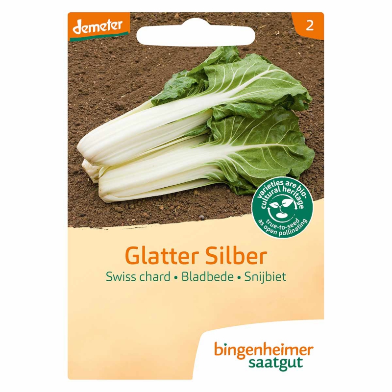 Snijbiet glatter silber