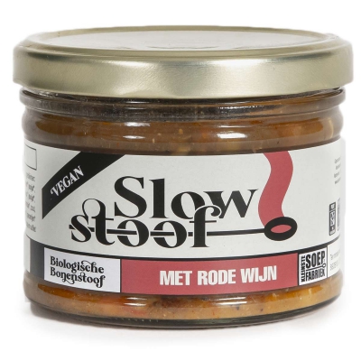 Slowstoof rode wijn KLEINSTE SOEPFABRIEK