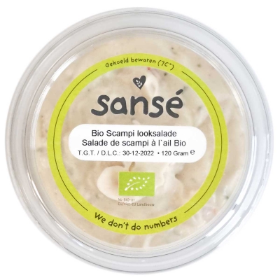 Garnalen-knoflook salade SANSE