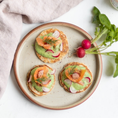 Blini's met zalm
