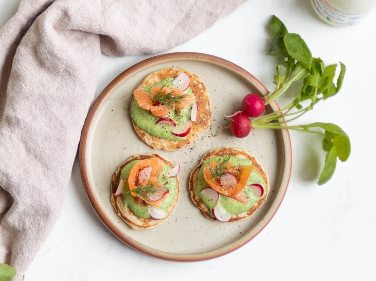 Blini's met zalm