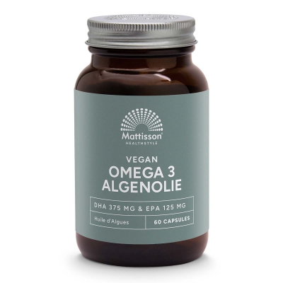 Omega 3 algenolie vegan MATTISSON