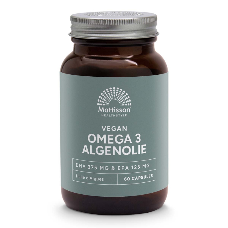 Omega 3 algenolie vegan