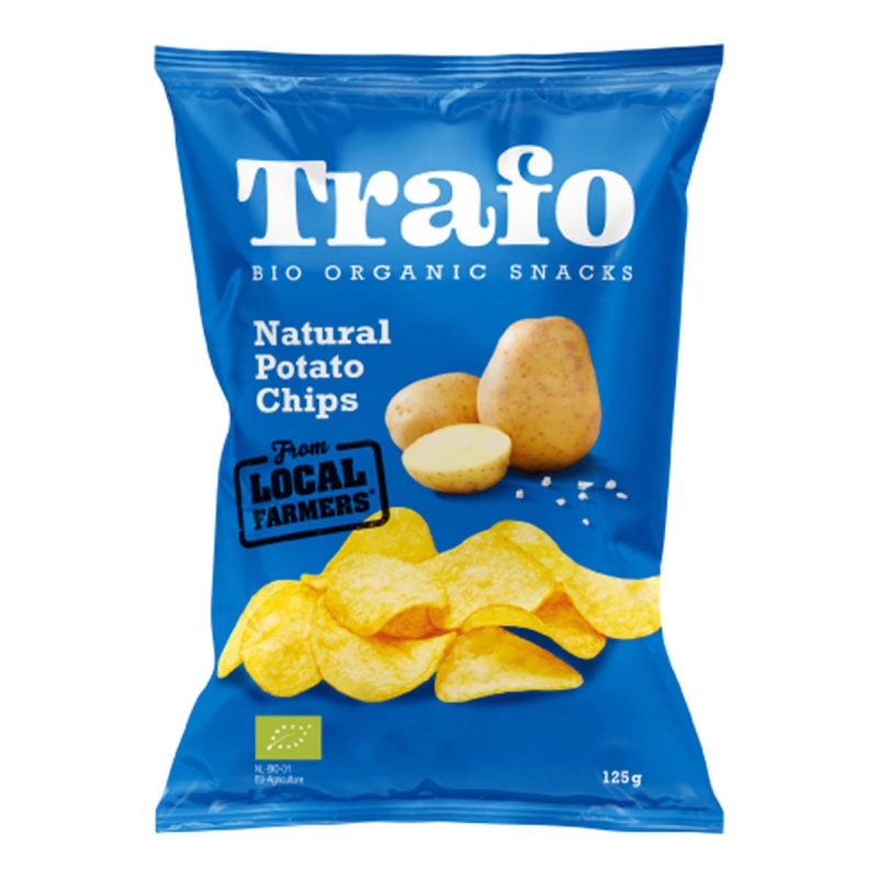 Chips naturel gezouten