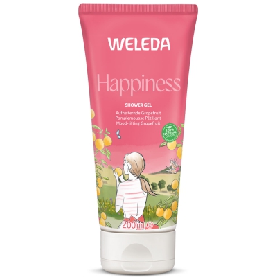 Happiness douchegel grapefruit WELEDA