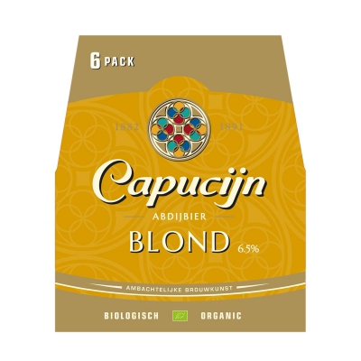 Capucijn blondbier 6-pack (6x0,3l) BUDELS