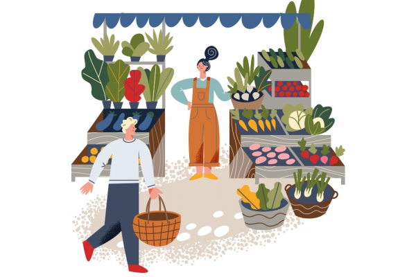 15 april: voorjaarsmarkt Vliervelden