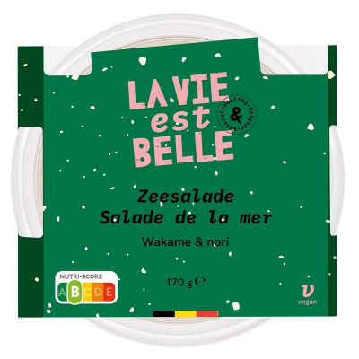 Zeewier salade vegan LA VIE EST BELLE