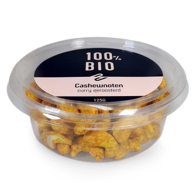 Cashewnoten curry roasted 100% BIO