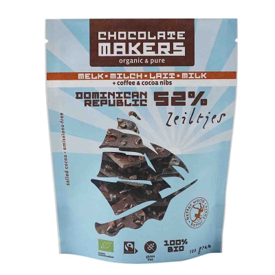 Chocozeiltjes koffie&nibs CHOCOLATEMAKERS