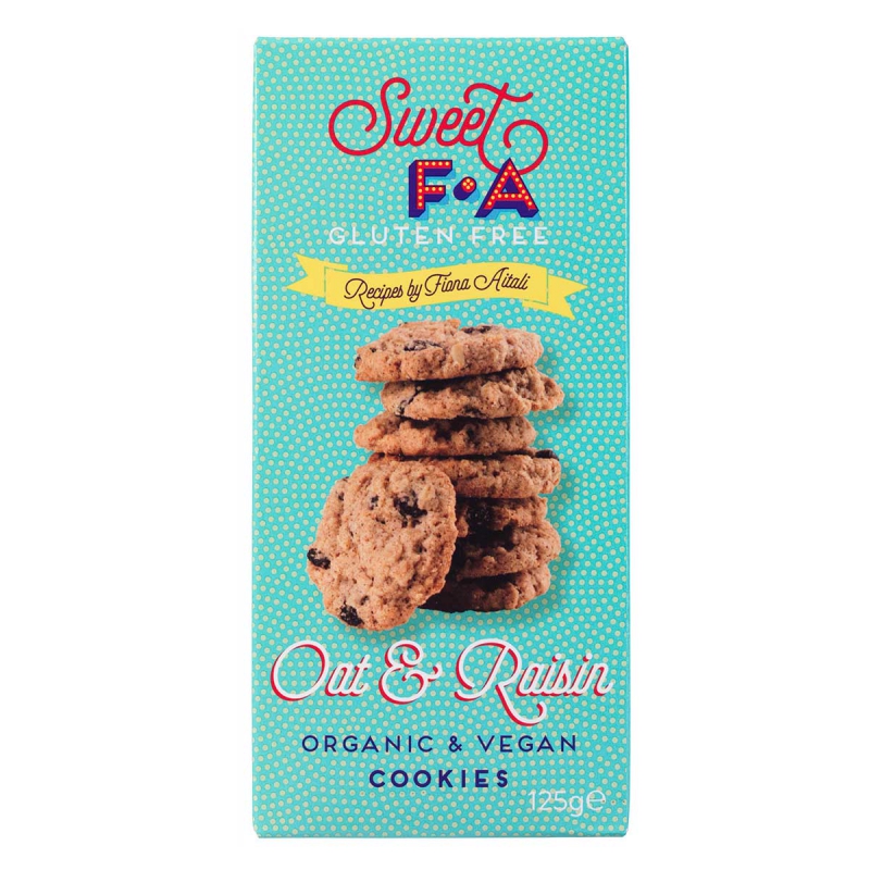 Oat & raisin cookies gv