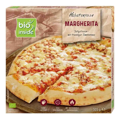 Pizza margherita BIO INSIDE