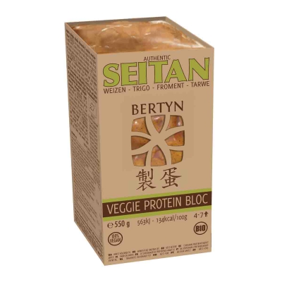 Seitan vegan proteine bloc tarwe BERTYN