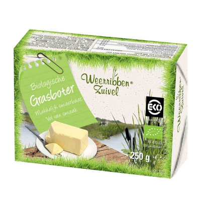 Gras roomboter WEERRIBBEN