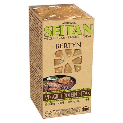 Seitan vegan shoyu proteine steak tarwe BERTYN