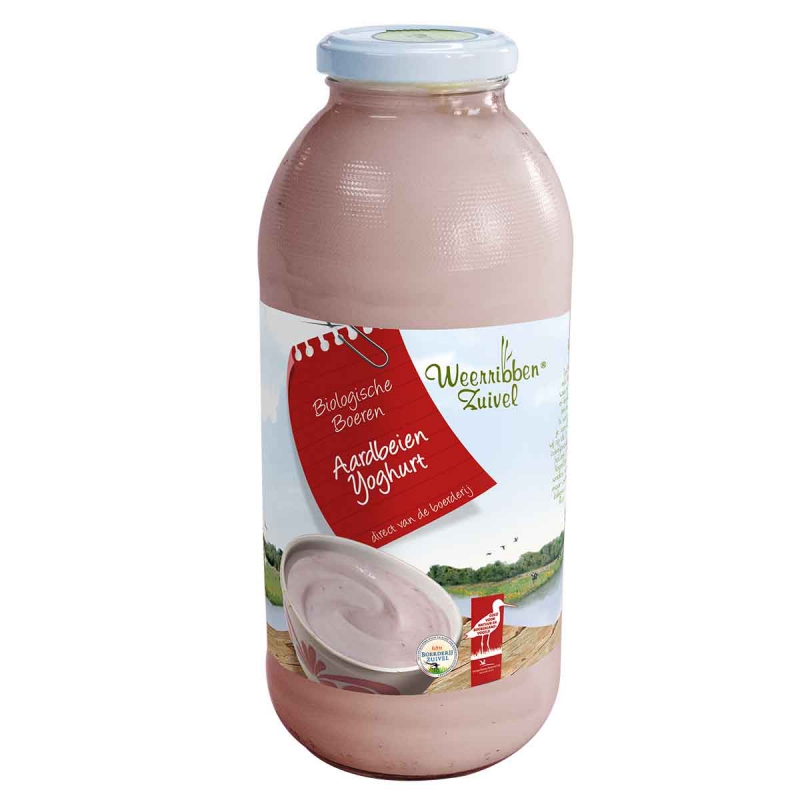 Aardbeienyoghurt (glas)