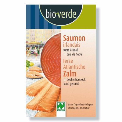 Ierse zalmfilet gerookt BIOVERDE