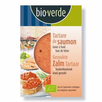 Zalm tartaar BIOVERDE