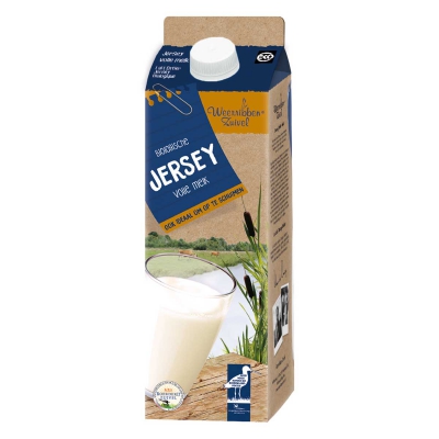 Volle jersey melk (pak) WEERRIBBEN