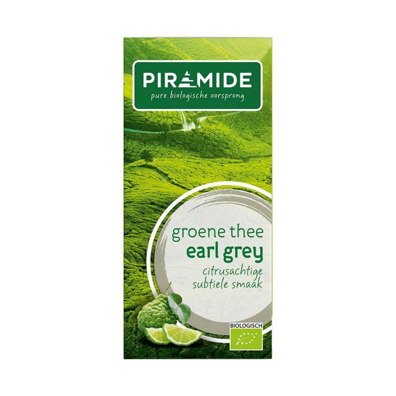 Groene thee earl grey