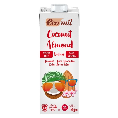 Kokos amandeldrank ongezoet ECOMIL