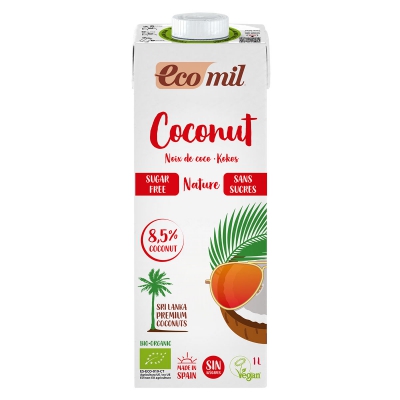 Kokosdrank ongezoet ECOMIL