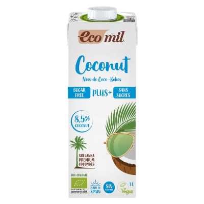 Kokosdrank plus ongezoet ECOMIL