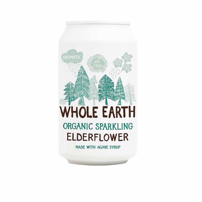 Sparkling elderflower WHOLE EARTH