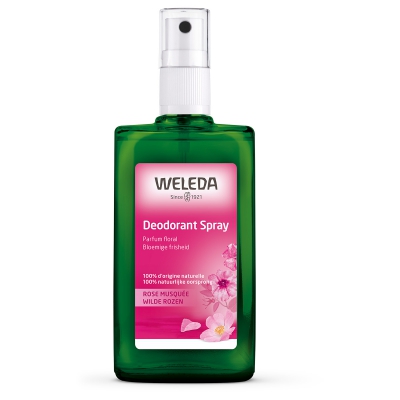 Wilde rozen deodorant spray WELEDA