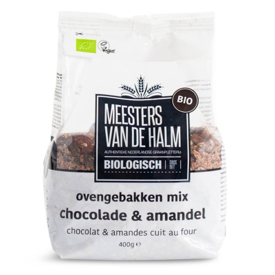 Ovengebakken choco amandel HALM