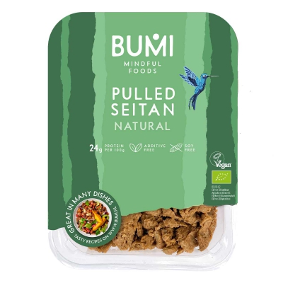 Pulled seitan naturel BUMI