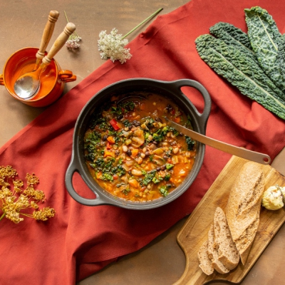 Ribollita - Italiaanse bonensoep