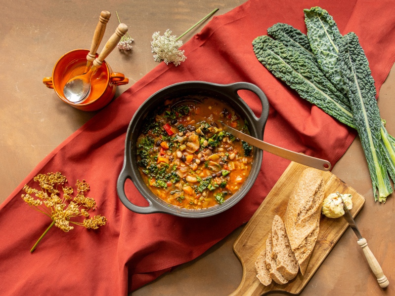 Ribollita - Italiaanse bonensoep