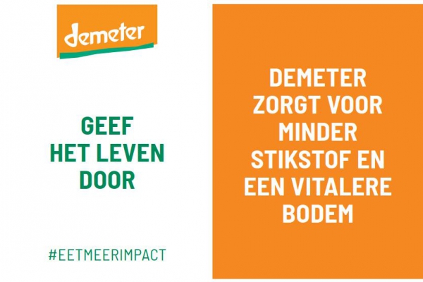 2 t/m 15 oktober: Demeterweken