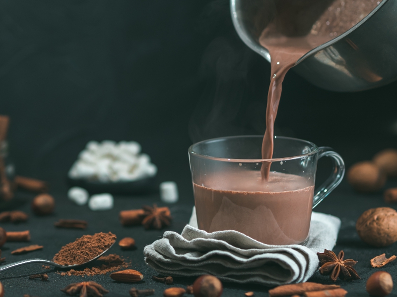 Basisrecept warme chocolademelk