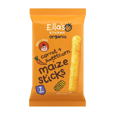 Maize sticks wortel mais 7m ELLA'S KITCHEN
