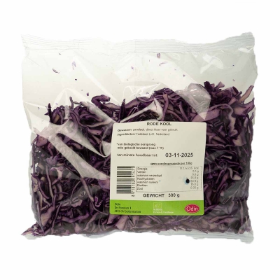 Rode kool gesneden ODIN