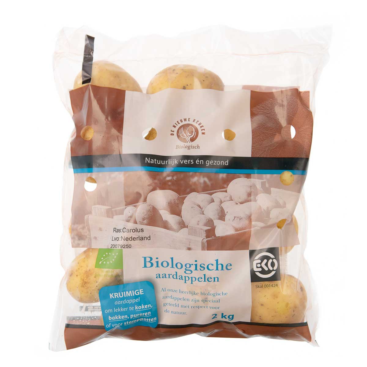 Aardappel iets kruimig